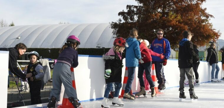 Saison Hiver à la patinoire de Bernex