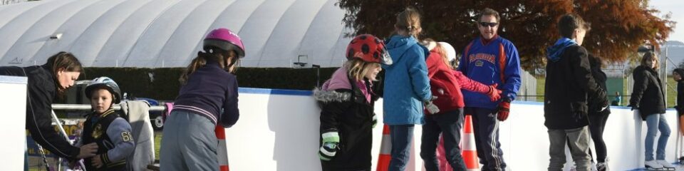 Saison Hiver à la patinoire de Bernex