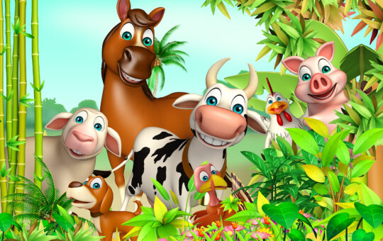 ANIMAUX DANS LA JUNGLE
