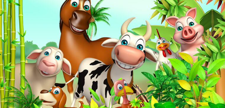 ANIMAUX DANS LA JUNGLE