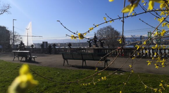 printemps à Genève à la Grange