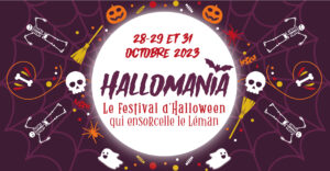 festival affiche Hallomania