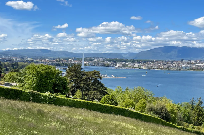 vue depuis Cologny Genève