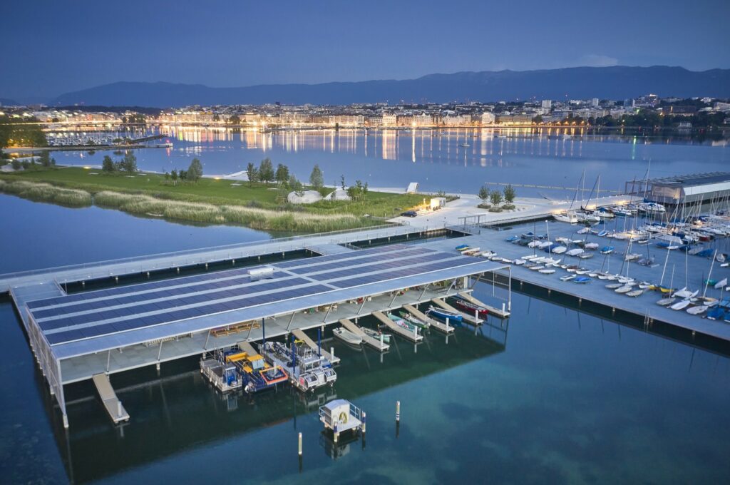 port noir genève